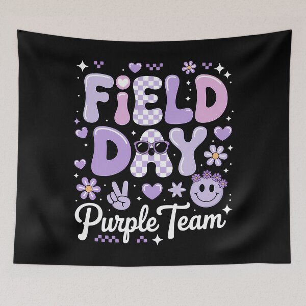 Item preview, Field Day Purple Team Field Trip Matching Teacher designed and sold by SapfireStuArt.