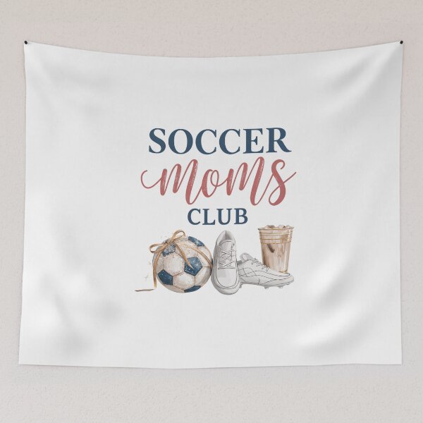 Item preview, Soccer Moms Club Aesthetic Design | Cute Trendy Soccer Mom Shirt designed and sold by Anastasiia Yurevych.
