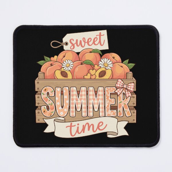 Item preview, Cute Peach Crate Sweet Summer Time Girls Kids designed and sold by KroghDs.