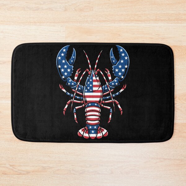 Item preview, Patriotic American Flag Lobster USA Design designed and sold by No Limits T-Shirts.