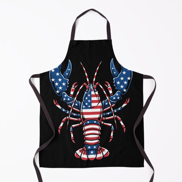 Item preview, Patriotic American Flag Lobster USA Design designed and sold by No Limits T-Shirts.