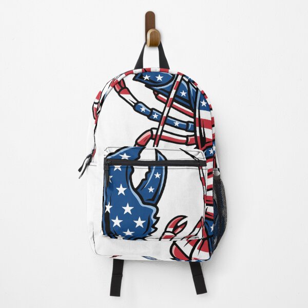 Item preview, Patriotic American Flag Lobster USA Design designed and sold by No Limits T-Shirts.