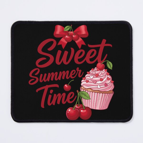 Item preview, Cute Cherry Cupcake Sweet Summer Time Girls Kids designed and sold by KroghDs.