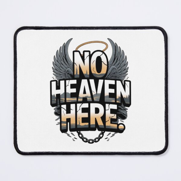 Item preview, No Heaven Here — Fallen Wings, Broken Halos, Real Streets designed and sold by NewUSShop.