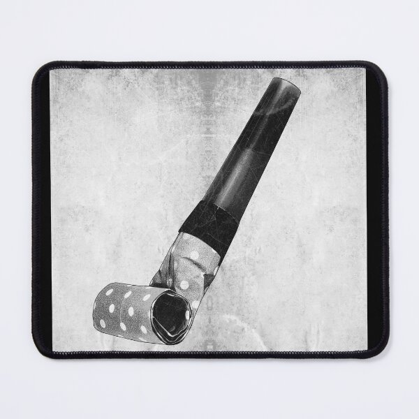 Item preview, Polka Dot Party Blower Dark Nostalgia Celebration Art designed and sold by Ghoul Enterprises.