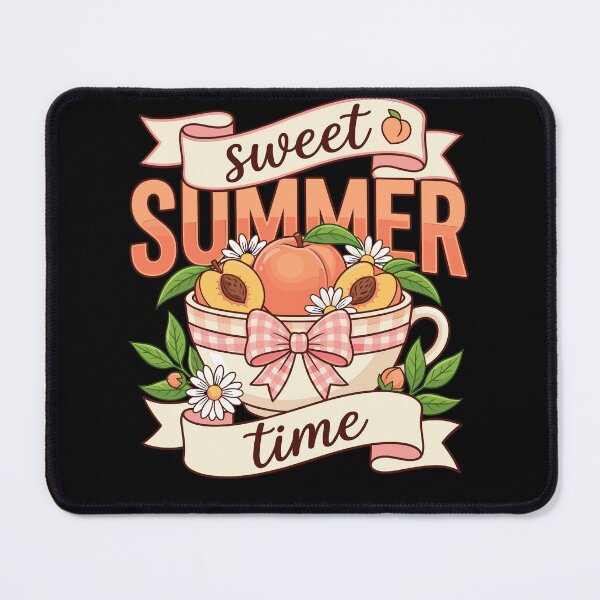 Item preview, Cute Peach Teacup Sweet Summer Time Girls Kids designed and sold by KroghDs.
