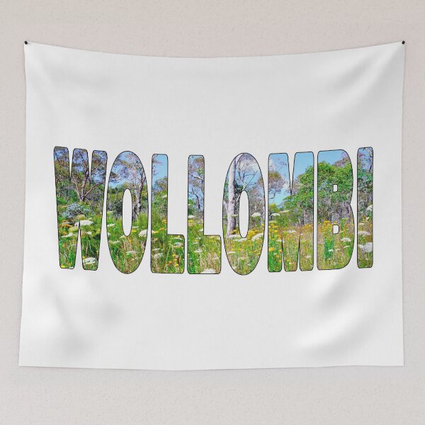 Item preview, WOLLOMBI - New South Wales Hunter Region Wildflowers Gums designed and sold by Adam Gormley.