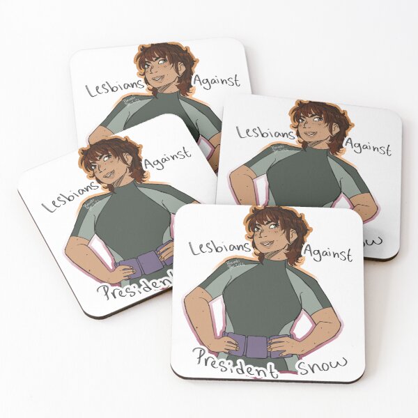 Item preview, Lesbians against President Snow! designed and sold by Brambbee.