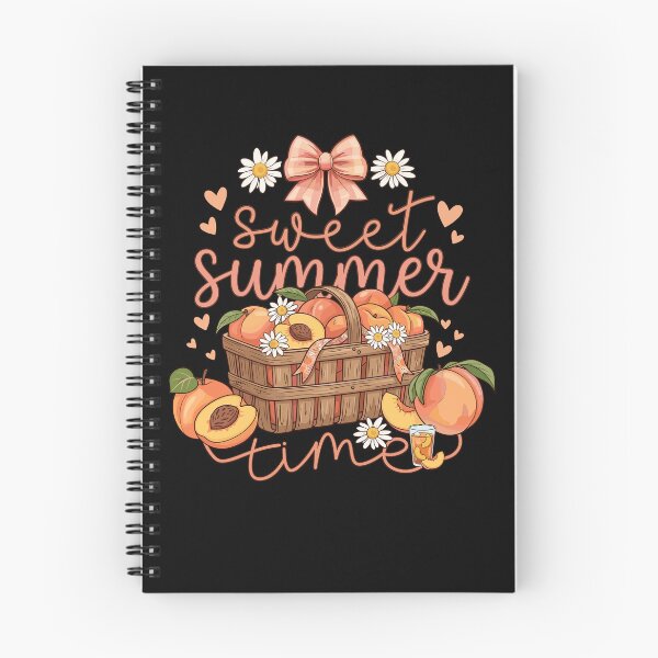Item preview, Cute Peach Basket Sweet Summer Time Kids Girls designed and sold by KroghDs.