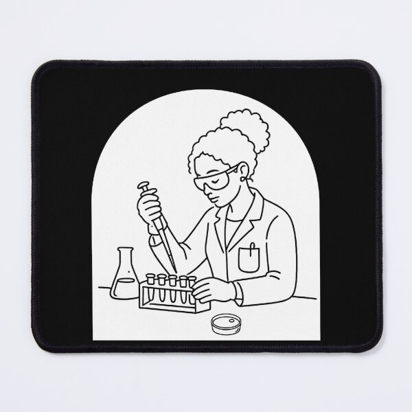 Item preview, In the Lab with background designed and sold by PhageDuchess.