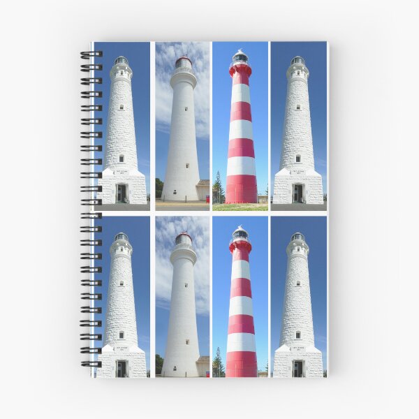 Item preview, Australian Lighthouse Collage in red white and blue designed and sold by jaynerushton.