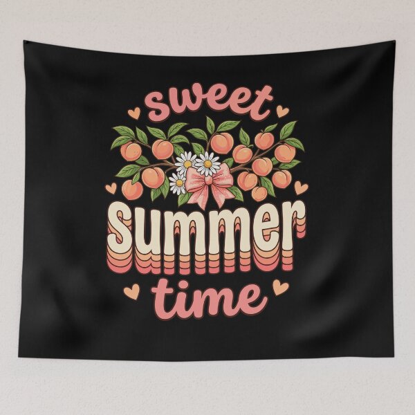 Item preview, Cute Peach Retro Sweet Summer Time Girls Kids designed and sold by KroghDs.