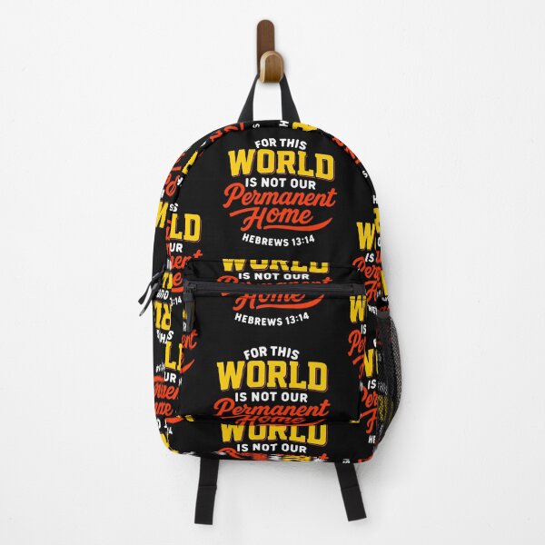 Item preview, Hebrews 13:14 For This World Is Not Our Permanent Home designed and sold by plushism.