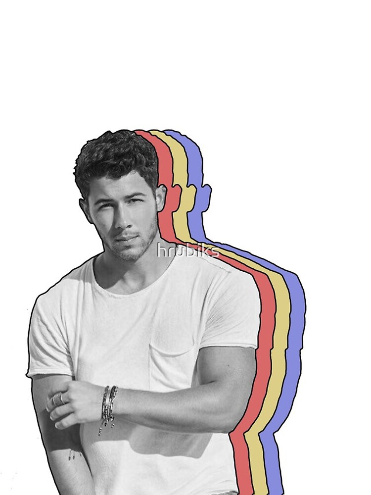 "Nick Jonas Layered" iPhone Case for Sale by hrubiks Redbubble