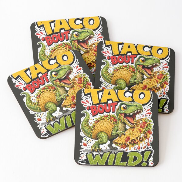 Item preview, Taco Bout Wild Dino designed and sold by Fab-Haven.