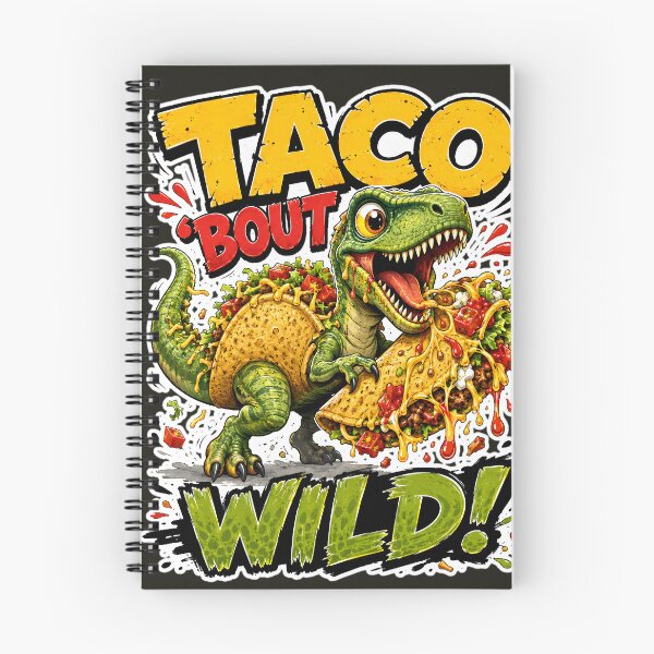 Item preview, Taco Bout Wild Dino designed and sold by Fab-Haven.