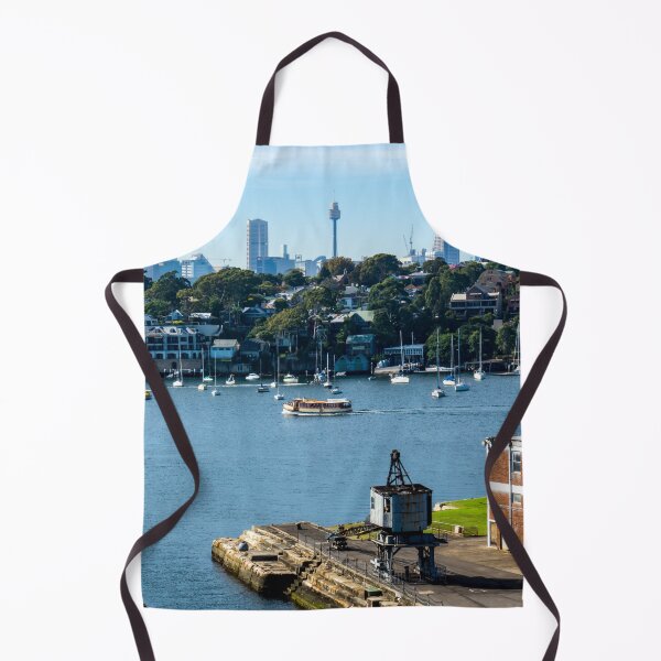 Item preview, Sydney City Skyline from Cockatoo Island | Iconic Harbour, New South Wales, Australia - Panorama Art designed and sold by Ross.A.Campbell.