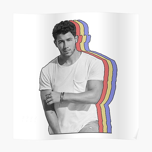 CHOOSE YOUR SIZE FREE P+P Nick Jonas Poster Hot Cool Music Star Quality Large 