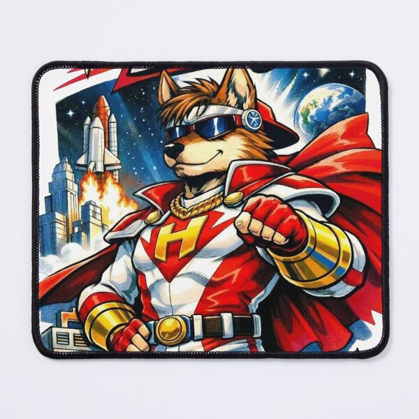 Item preview, Vintage Superhero Dog T-Shirt designed and sold by JonelleTshirts.