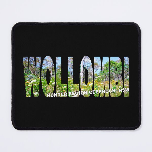 Item preview, WOLLOMBI Hunter Region Cessnock NSW - Wildflowers and Gums designed and sold by Adam Gormley.