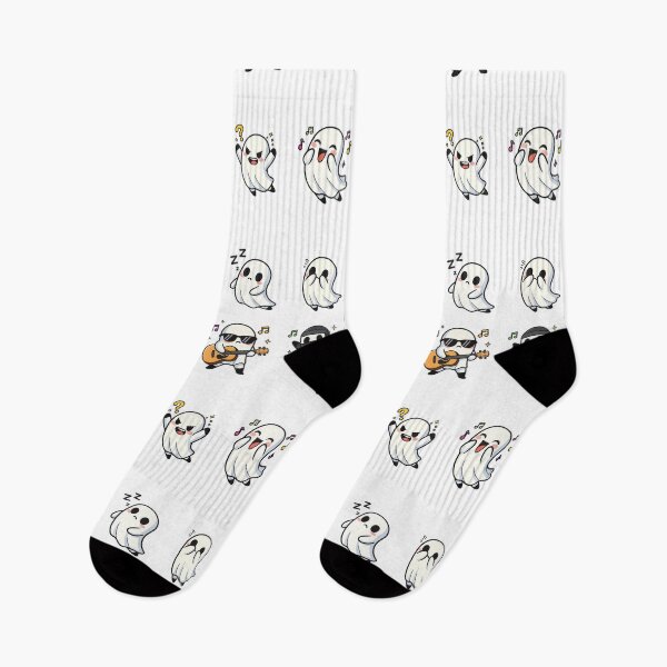 Item preview, Cute Ghost Emoji Sticker Pack designed and sold by RamyGallery.