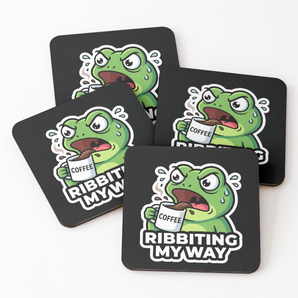 Item preview, Ribbiting My Way Frog designed and sold by luiz1213.