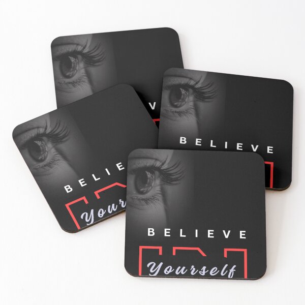 Item preview, Believe In Yourself Typography T-Shirt Design designed and sold by aritu.