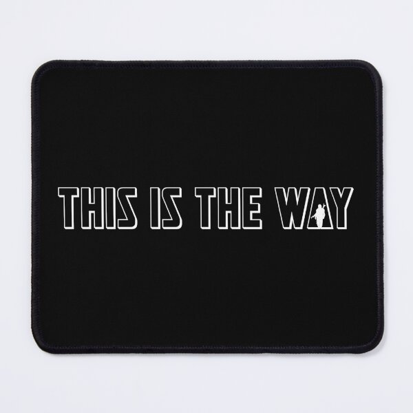 Item preview, THIS IS THE WAY (3D white) designed and sold by PedroVerseStore.