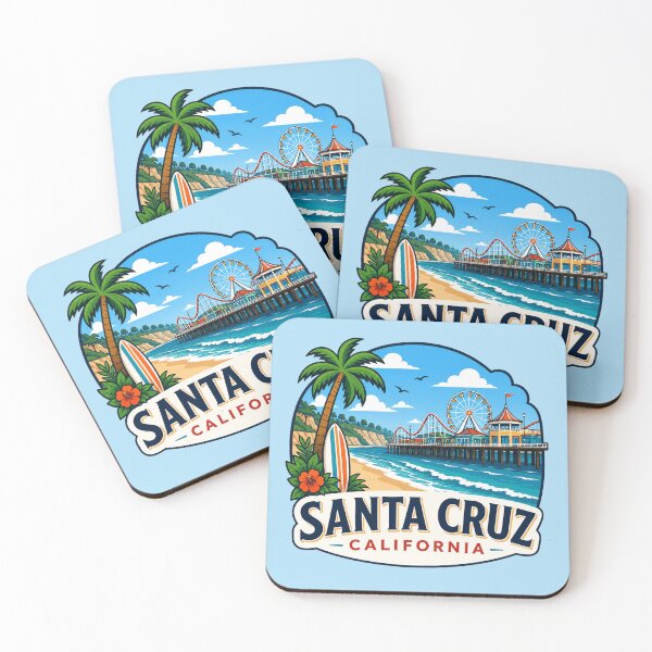 Item preview, Santa Cruz, California - Beach Boardwalk designed and sold by Myra365Art.