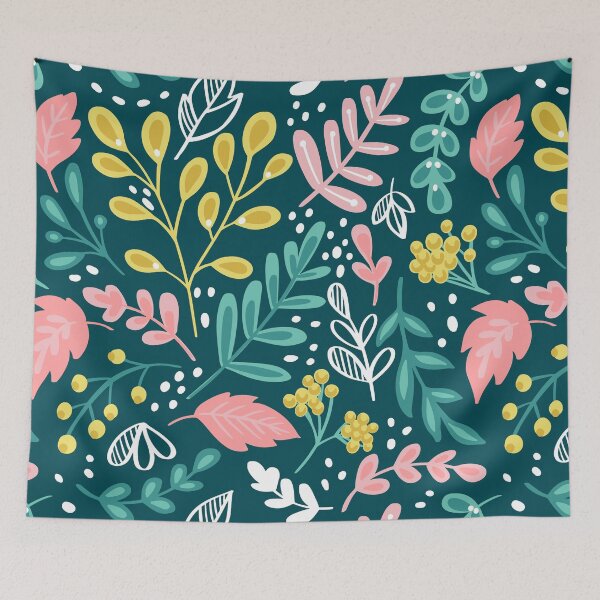 Item preview, Botanical Wildflower Pattern designed and sold by JackedUpArt.