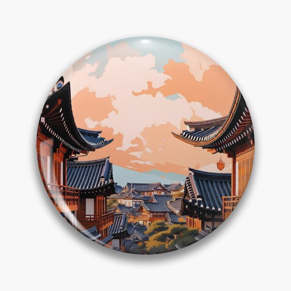 Item preview, Seoul, South Korea (Bukchon Hanok Village) designed and sold by ThePainterPH.