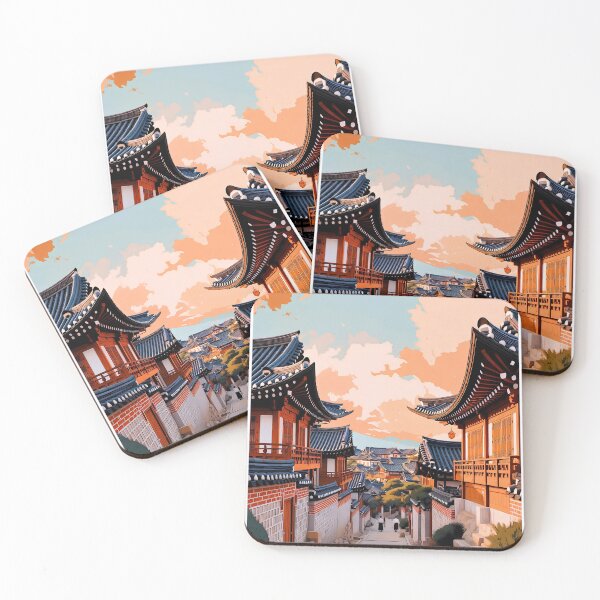 Item preview, Seoul, South Korea (Bukchon Hanok Village) designed and sold by ThePainterPH.
