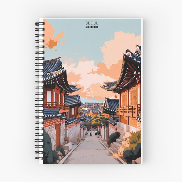 Item preview, Seoul, South Korea (Bukchon Hanok Village) designed and sold by ThePainterPH.
