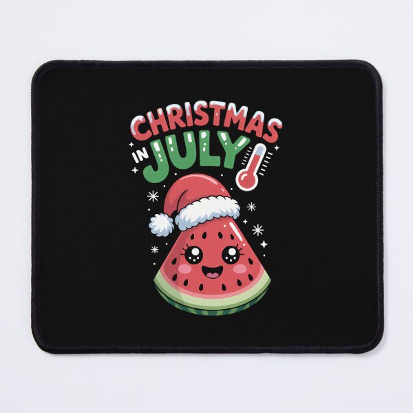 Item preview, Christmas in July Summer Watermelon Santa Hat designed and sold by SapfireStuArt.