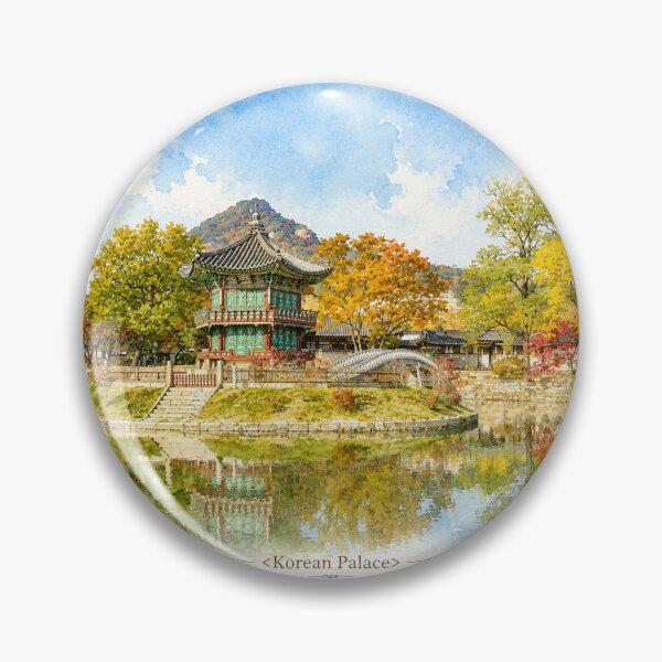 Item preview, Autumn at Kyeongbok Palace designed and sold by Palace1979.
