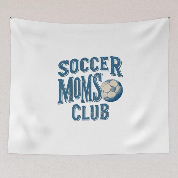 Item preview, Soccer Moms Club Aesthetic Design | Cute Trendy Soccer Mom Shirt designed and sold by Anastasiia Yurevych.