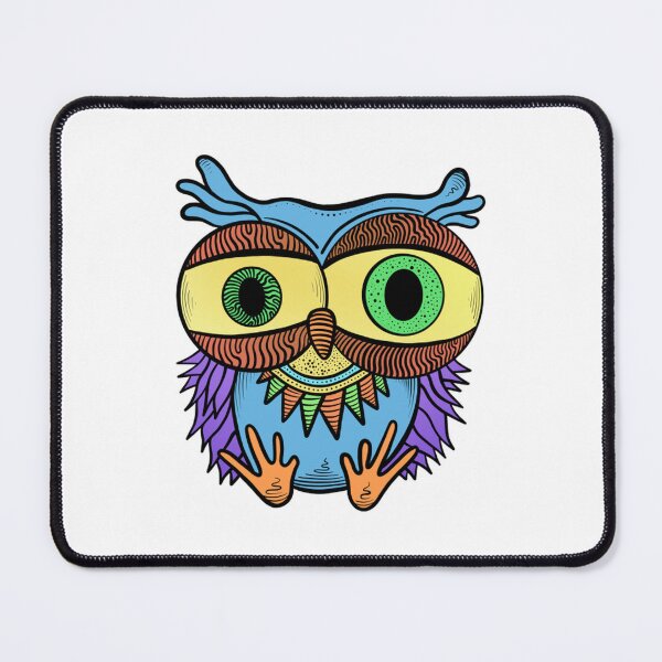 Item preview, Cute Owl Colorful And Adorable Graphic Art designed and sold by Inkirra.