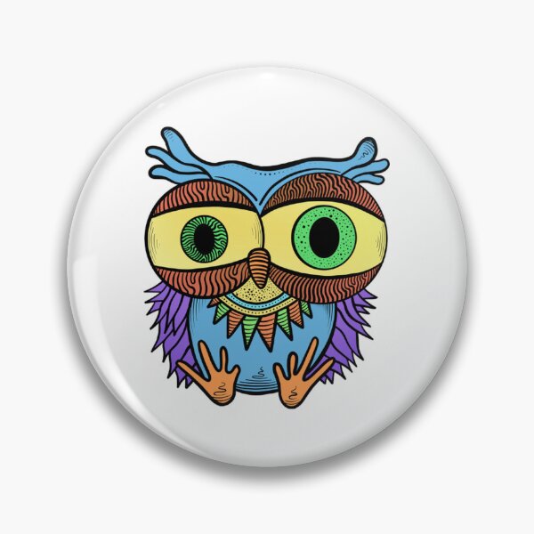Item preview, Cute Owl Colorful And Adorable Graphic Art designed and sold by Inkirra.