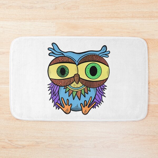Item preview, Cute Owl Colorful And Adorable Graphic Art designed and sold by Inkirra.