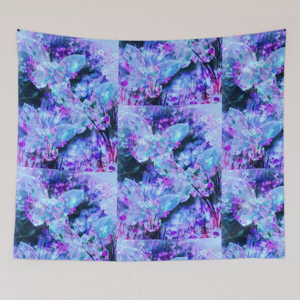 Item preview, Purple Galaxy Butterfly Crystal Art designed and sold by bewitchedcuties.