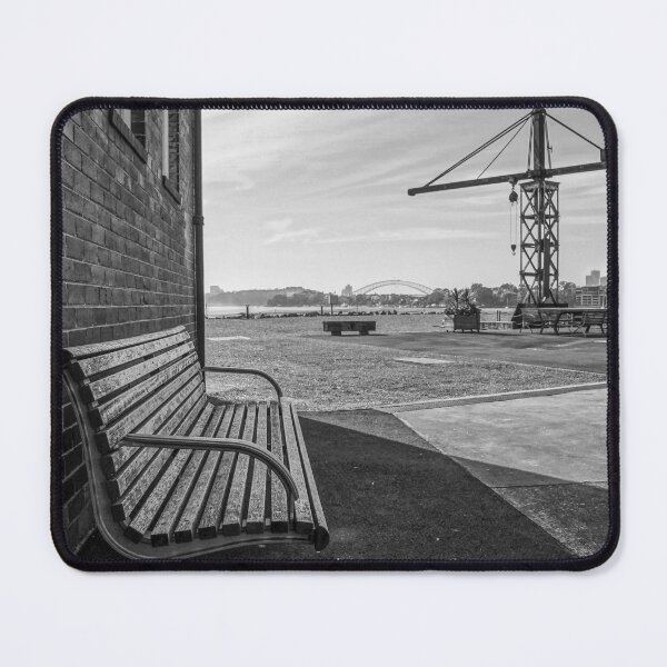 Item preview, Sydney Harbour Bridge View from Cockatoo Island | Iconic New South Wales, Australia - Eastern Apron Park Cityscape Art designed and sold by Ross.A.Campbell.
