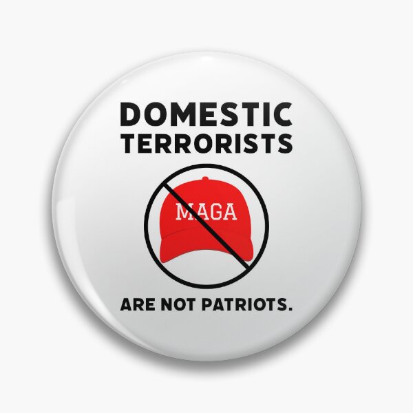 Item preview, Domestic terrorists are not patriots. designed and sold by Rachel the Artist .