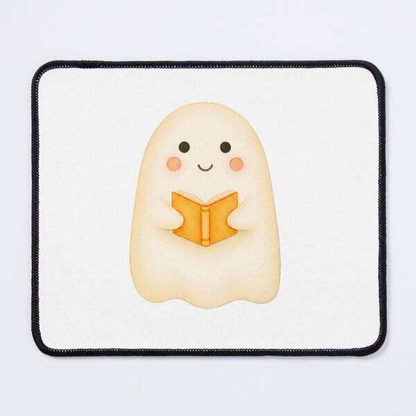 Item preview, Cute Reading Ghost Sticker for Kids designed and sold by Little Bloom Studio.