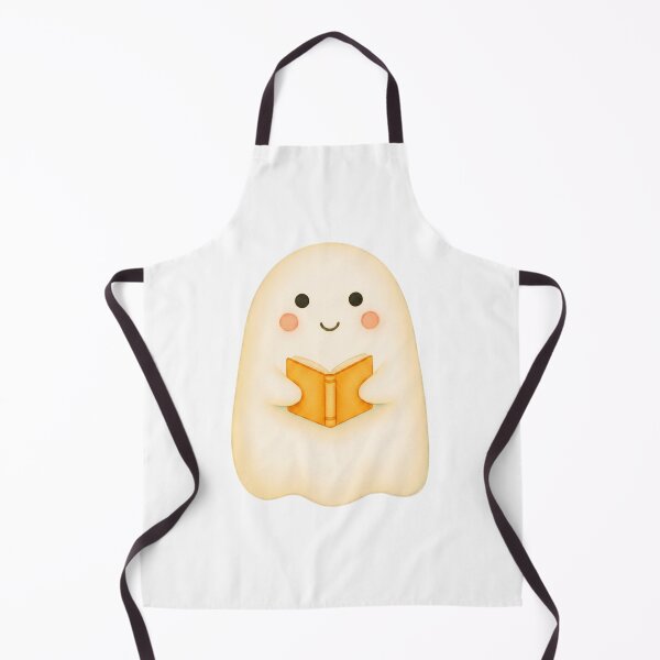 Item preview, Cute Reading Ghost Sticker for Kids designed and sold by Little Bloom Studio.