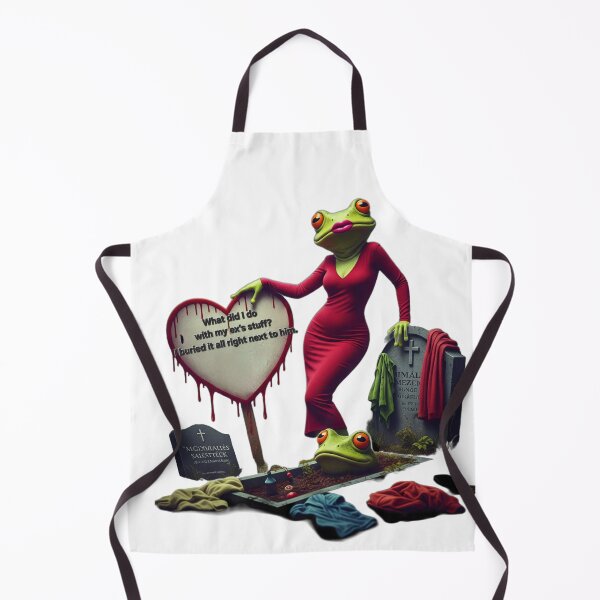 Item preview, What I Did With My Ex's Stuff - Funny Frog Meme designed and sold by LujziWorld.