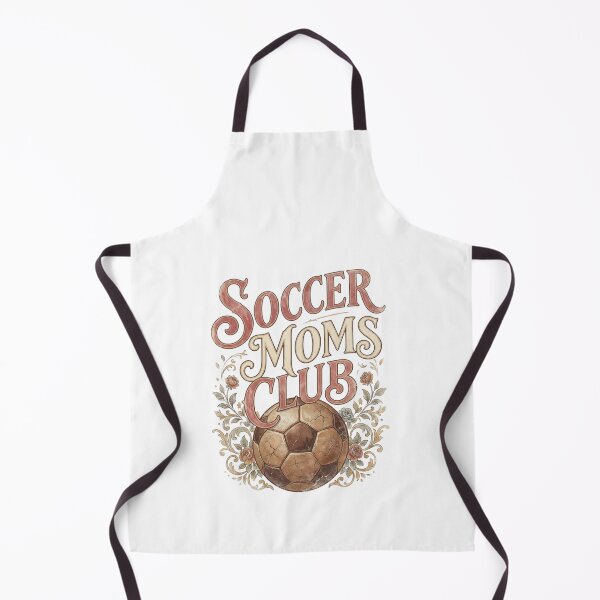 Item preview, Soccer Moms Club Vintage Floral Design | Trendy Neutral Sports Mom Shirt designed and sold by Anastasiia Yurevych.