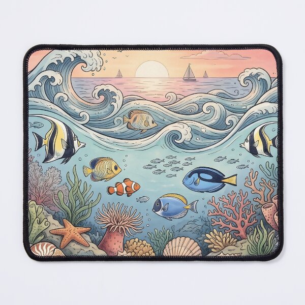 Item preview, Let Yourself Heal Slowly – Ocean Therapy Poster Design designed and sold by Sea Gem.