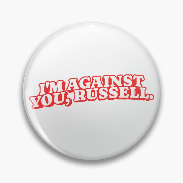 Item preview, Red I'm Against You, Russell designed and sold by SticknWoke.