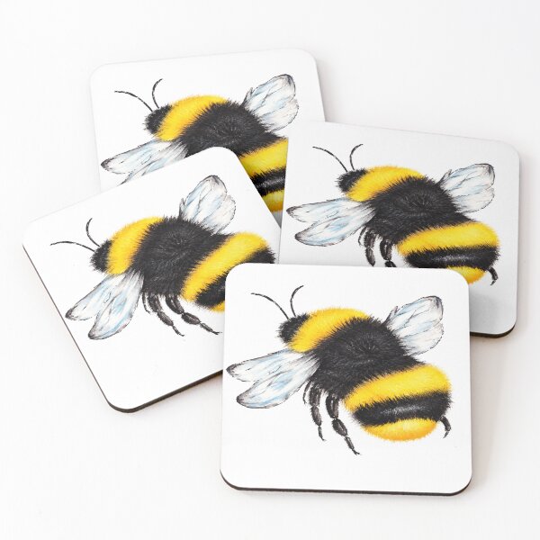 Item preview, Watercolor Bumblebee Nature Cottagecore Bee Art designed and sold by TheSlowShore.