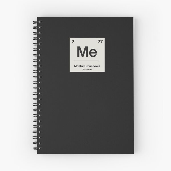 Item preview, Me Mental Breakdown Element | Periodic Table Science Humor designed and sold by VENOHA.